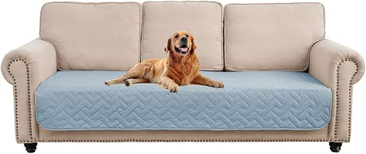 fuguitex Waterproof Dog Bed Cover Couch Cover for Pet Anti-Slip Cat Mat Pet Pad Blanket for Sofa Chair Recliner Bed Furniture Protrctor