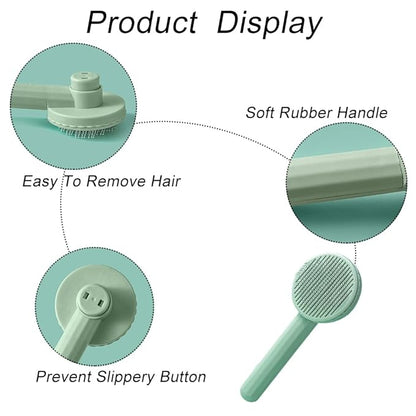 Slicker Dog Brush Multifunction Cat Grooming Brush Comfortablecomfortable Pet Slicker Comb for Pet Dog Cat Deshedding Grooming Massage