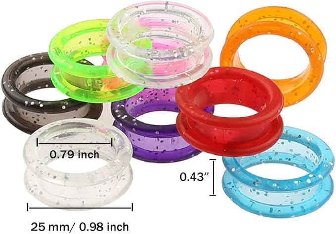 23pcs Soft Silicone Scissors Finger Rings Grips Inserts Shears Thumb Inserts Grooming Scissors Ring Finger Protector For Barber Dog Hair Cutting Scissor Accessories