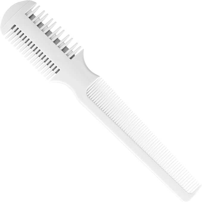 Dog Hair Cutter, Pet Hair Trimmer, 2 in 1 Trimming Grooming Hair Cutter Comb Manual Dog Hair Trimmer Comb Pet Grooming Comb with Replacement Blade for Dog Cat Pet