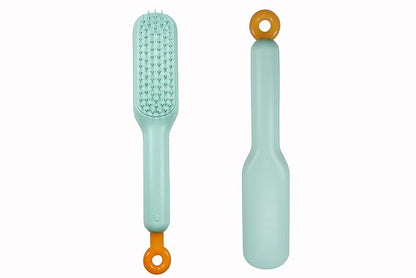 Stretchable Puppy Brush ï¼ Soft Dog Brush - Gentle Grooming Brush for Small Dogs, Perfect for Yorkie, Shih Tzu, Maltipoo ï¼_og Hair Remover Brush (Green)