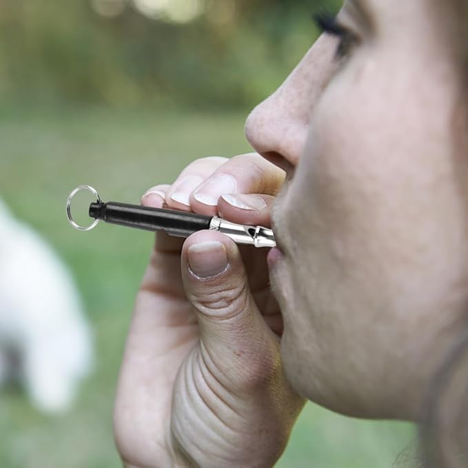 Dog Sling with Stainless Steel Pet Whistle, Dog Lifter for Large Elderly Dogs, Dog Support Harness for Back Legs, with Adjustable Japanese Buckle(Size:L)