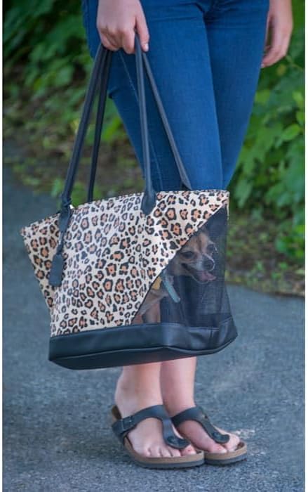 Pet Gear Tote/Sling Carrier for Cats/Dogs, Storage Pocket, Removable Washable Liner, Zippered Top and Mesh Windows, 2 Models, 6 Colors