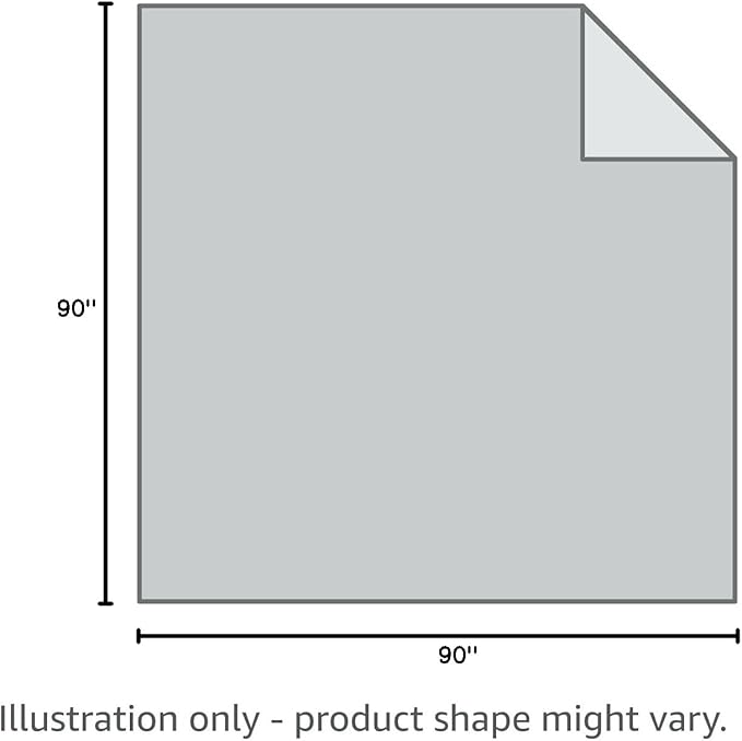 PetAmi WATERPROOF Dog Blanket for Bed, XL Dog Pet Blanket Couch Cover Protector, Sherpa Fleece Leakproof Blanket for Crate Kennel Sofa Furniture Queen Bed Protection Reversible Soft 90x90 Light Grey