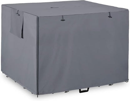 36Inch Wire Dog Crate Cover,Durable Windproof Privacy Polyester Pet Kennel Covers,Breathable Blackout Cover for 1/2/3 Door Dog Cage. (36" L x 23" W x 25" H,Grey)