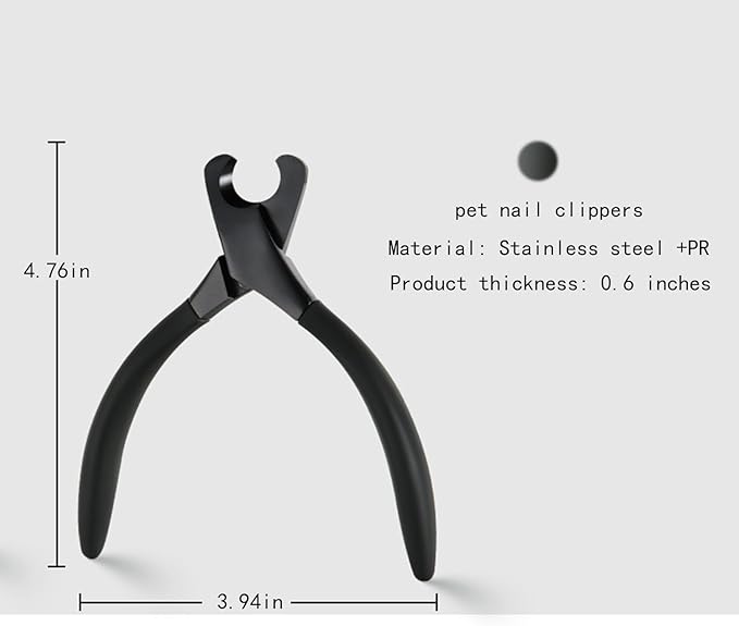 1 PCS Professional Pet Nail Clippersï¼_og Nail Clippersï¼_og Nail Trimmersï¼_rofessional Grooming Tool for Petsï¼_og and Cat Pets Nail Clippers and Trimmers with Safety Guard to Avoid Overcutting