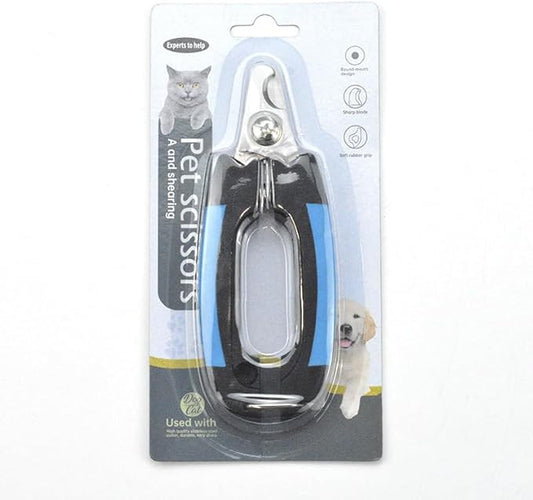 KUOUDOM Professional Dog Nail Trimmer - Nail Clippers & Supplies for Grooming - Dog Claw Care for Small & Large Blue - Standard, 6" x 2"