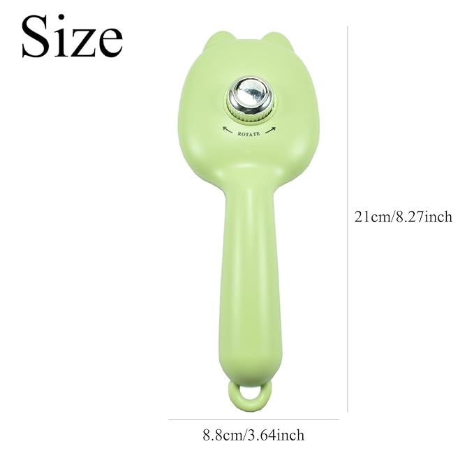 Self-Cleaning Dog Brush for Small Breeds - Adjustable Bristle Grooming Tool for Puppies, Yorkies, Shih Tzus, Maltipoos & Malteses (Green)