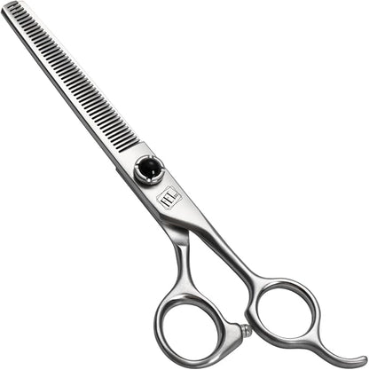 Dog Grooming Scissors: 6.5 inch Pet Blender Shears Made Of Japanese 9CR Advanced Stainless Steel Professional Grooming Scissors for Dogs Cats and Other Pets