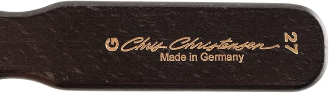Chris Christensen 27mm Pin Dog Brush, Gold Series, Groom Like a Professional, Gold-Plated Stainless Steel Pins, Perfect for Fragile Coats, 30% More Pins, Ground and Polished Tips