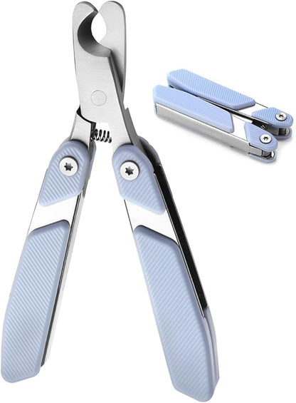 Portable Dog Nail Clippers with Foldable Design Cat Nail Trimmer
