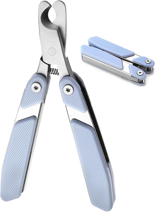Portable Dog Nail Clippers with Foldable Design Cat Nail Trimmer