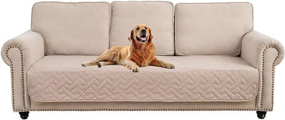 fuguitex Waterproof Dog Bed Cover Couch Cover for Pet Anti-Slip Cat Mat Pet Pad Blanket for Sofa Chair Recliner Bed Furniture Protrctor