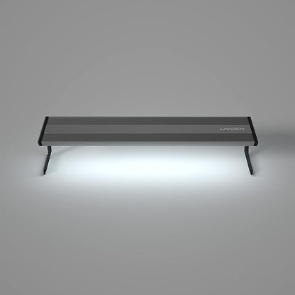 LANDEN AQUABRITE 45 LED Aquarium Light RGB+W for 17.72in (45cm) Rimless Freshwater Fish Tanks - Full Spectrum Lighting with Adjustable Brightness with Controller