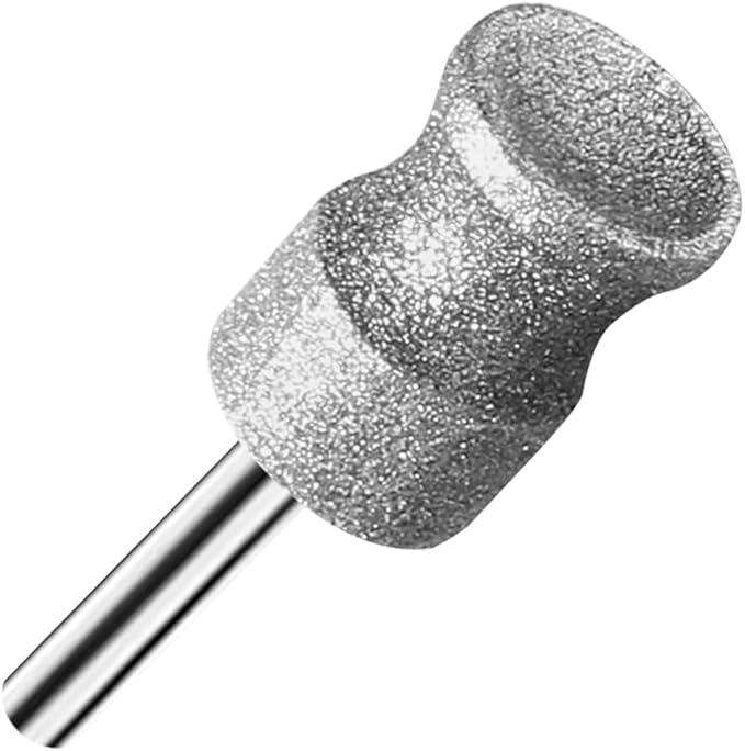 Diamond Rotary Nail Grinder Bits for Dog, 1/8" Diamond Dog Nail Grinder Attachment Attachment for Dremel Grinder Replacement Heads Pets Nail Care Clippers for Medium Large Dogs.