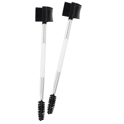 2PCS Dog Tear Stain Remover Comb, Double-Head Dog Eye Brush Cleaning Grooming Tool for Small Dogs and Cats,White