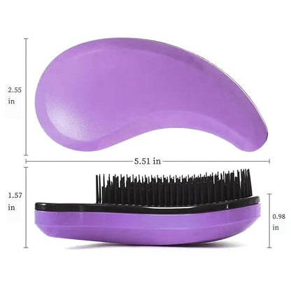 Small Dog Brush - Puppy Hair Brush- Grooming Tool for Teddy, Yorkies, Maltese, Shih Tzu, Chihuahua (Purple)