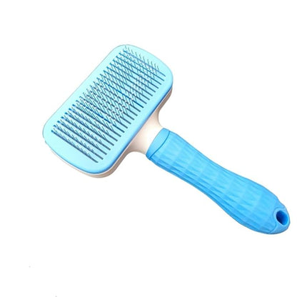 Cute Meows Dog & Cat Brush for Shedding, Dematting & Grooming – Pet Hair Undercoat Rake