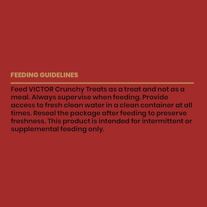 Victor Super Premium Dog Food  Classic Crunchy Dog Treats with Lamb Meal  Gluten-Free Treats for Small, Medium and Large Breed Dogs, 28oz