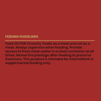 Victor Super Premium Dog Food  Classic Crunchy Dog Treats with Lamb Meal  Gluten-Free Treats for Small, Medium and Large Breed Dogs, 14oz