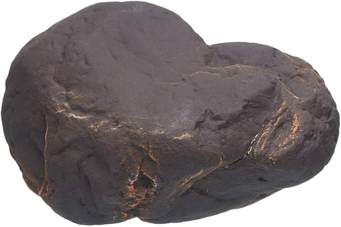 Plecoceramics Cichlid Stone Decoration - Aquarium cave for Cichlids, Betta, Small Fish - Fish Tank Hideway Decor - Betta Toys Hideout Stones House (Magma Stone Small)