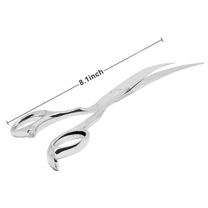 Dog Grooming Scissors,Pet Grooming Scissors,Curved Down Shears great for Groomers and Home Grooming