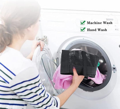 ISMARTEN Bird Cage Seed Catcher Mesh Skirt Cover, White, Foldable, 59-98 in Circumference, 13 in Height, Prevent Scatter and Mess