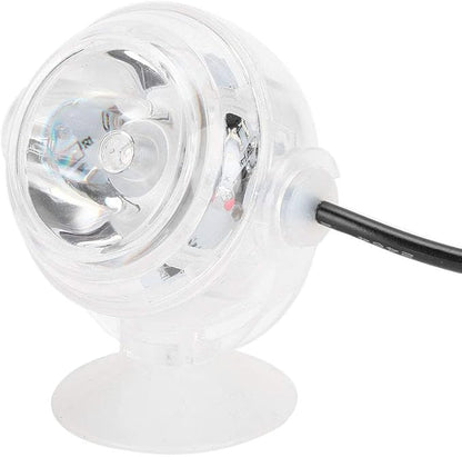 Aquarium Lights, Colorful Gradient Submersible LED Fish Light, LED Aquarium Light, Night Spot Light, US Plug White, for Home Aquariums, Office Tanks, and Decorative Fish Tanks