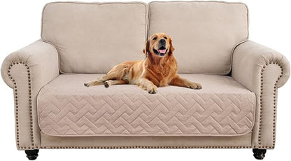 fuguitex Waterproof Dog Bed Cover Couch Cover for Pet Anti-Slip Cat Mat Pet Pad Blanket for Sofa Chair Recliner Bed Furniture Protrctor