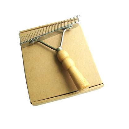 Pet Comb,Dog Long Hair Brush,Large Animal Grooming Rake Dog Brush For Long Haired Dogs