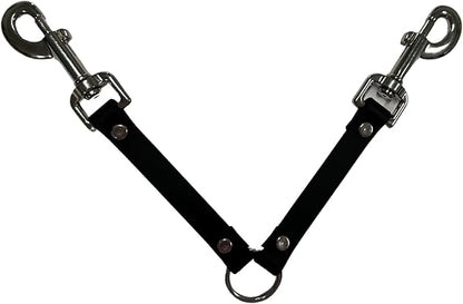 SparkDog Collars Dog Crate Fan Hanger, HotDawg Utility Strap, BioThane Ryobi P3320 Fan Hanger for Ruffland Dog Kennel, Bucket Holder Utility Strap - Made in The USA (Snaps Black)