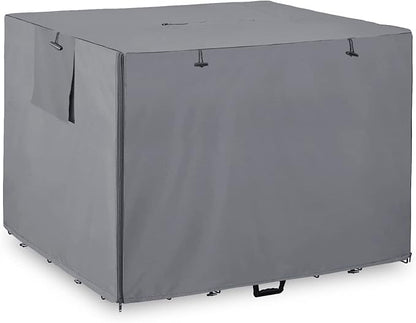 36Inch Wire Dog Crate Cover,Durable Windproof Privacy Polyester Pet Kennel Covers,Breathable Blackout Cover for 1/2/3 Door Dog Cage. (36" L x 23" W x 25" H,Grey)