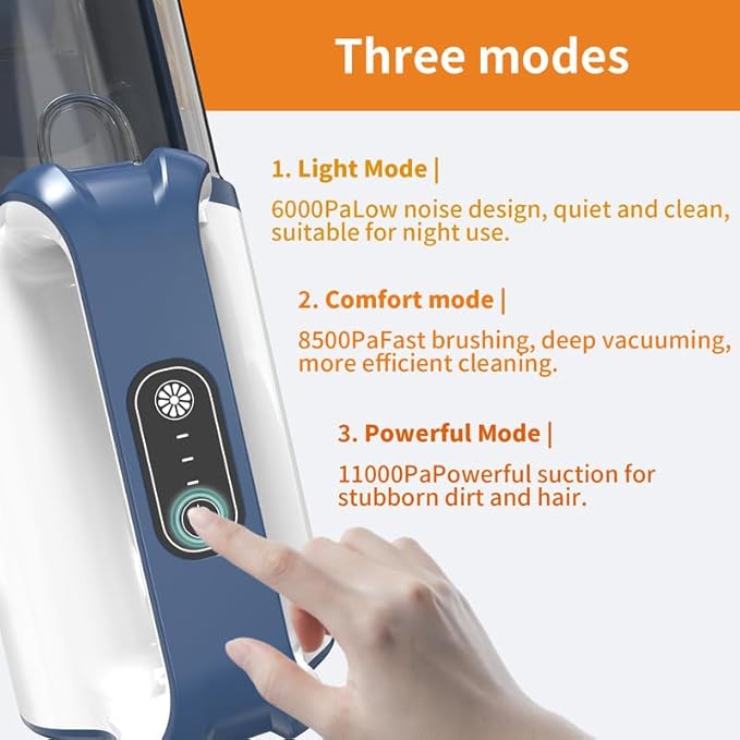 6-in-1 Pet Grooming Kit with Vacuum Brush | Low Noise Deshedding Tool, Dog Hair Clippers & Scissors | Shedding Control for Dogs Cats Clean up