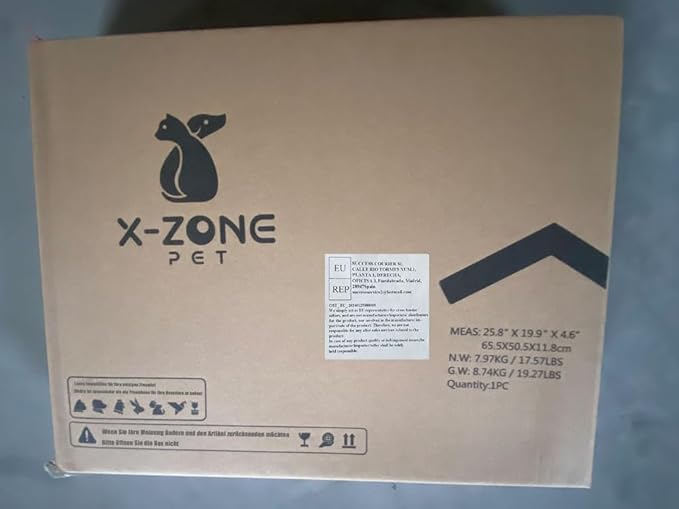 X-ZONE PET Dog Playpen Portable Pet Play Pens for Puppies, Cat, Rabbit, Chicks, Foldable Exercise Play Tent Kennel Crate, Indoor/Outdoor Travel Camping Blue Small