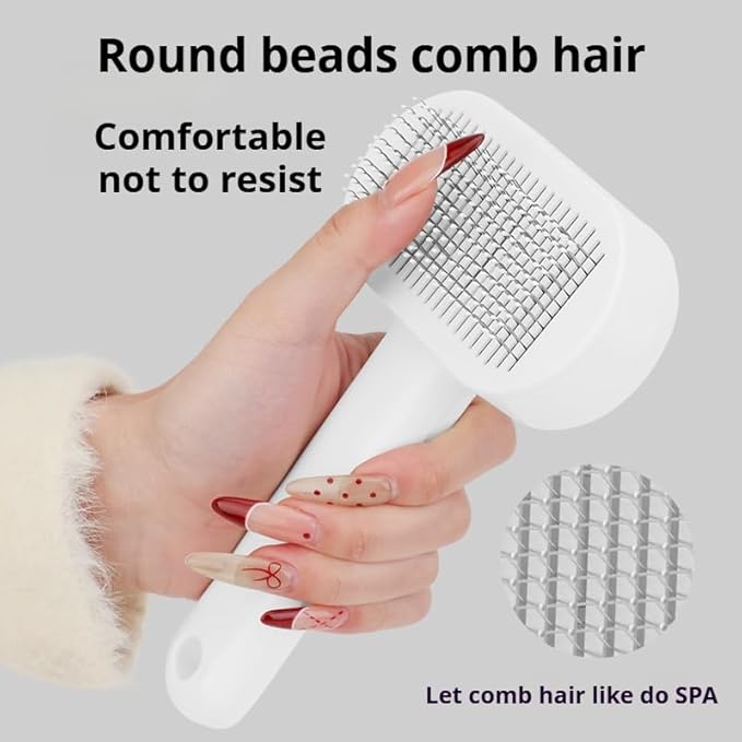 1Pcs Widened pet comb,Equipped with a cat corner scraper and catnip,with Stainless Steel Metal Teeth for Shedding and Tangles, Pet Hair Removal Comb Flea Comb,Suitable for cat and dog grooming combs