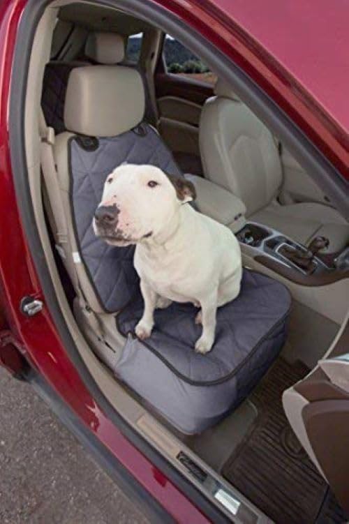 4Knines Front Seat Cover for Dogs - Grey