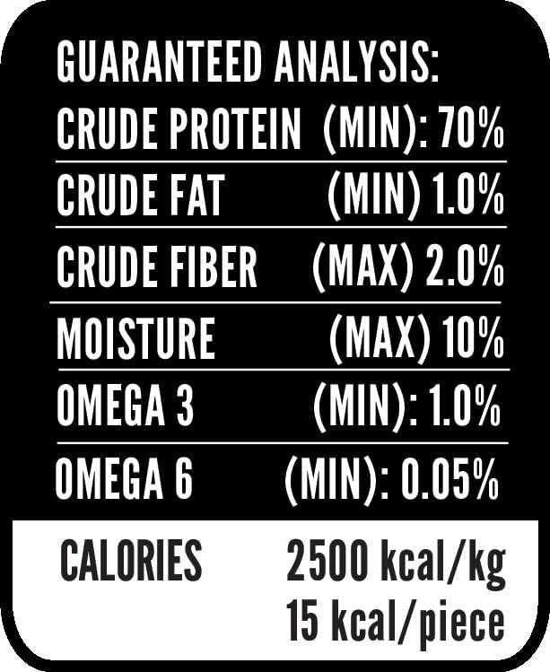 Hubert Pet Premium Cod Skin Rolls - Single Ingredient Natural Dog Treats for All Breeds, No Artificial Additives - 1.5 lbs Bag