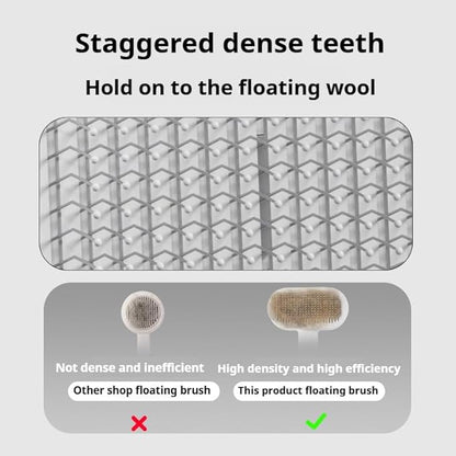 1Pcs Widened pet comb,Equipped with a cat corner scraper and catnip,with Stainless Steel Metal Teeth for Shedding and Tangles, Pet Hair Removal Comb Flea Comb,Suitable for cat and dog grooming combs