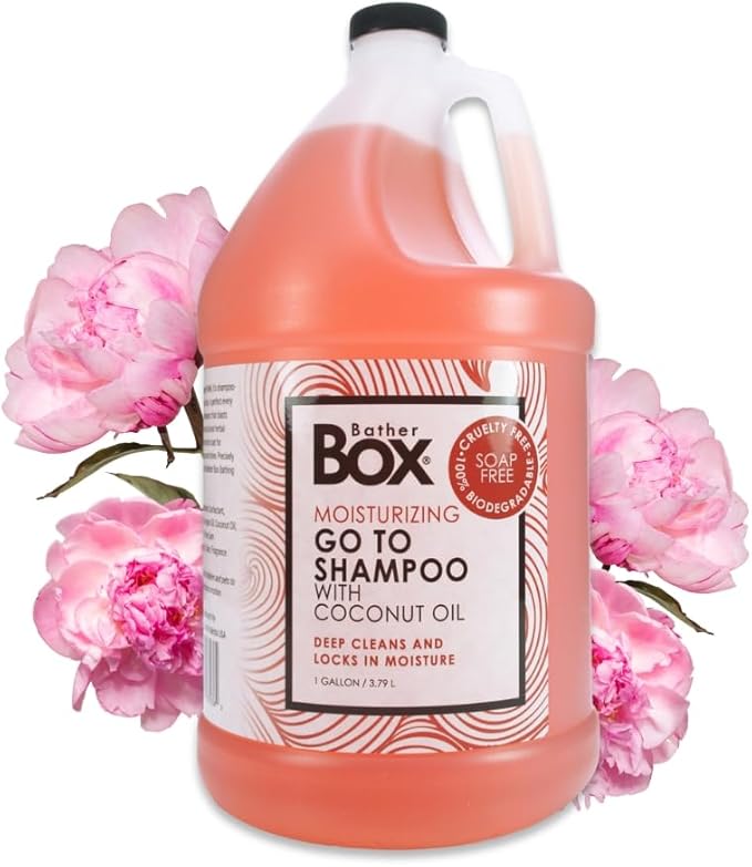 Go to Dog Shampoo, 1 Gallon - Professional Grooming Grade, Naturally Derived, Moisture-Rich Coconut Oil and Herbal Extracts, Calms Dry Itchy Irritated Skin