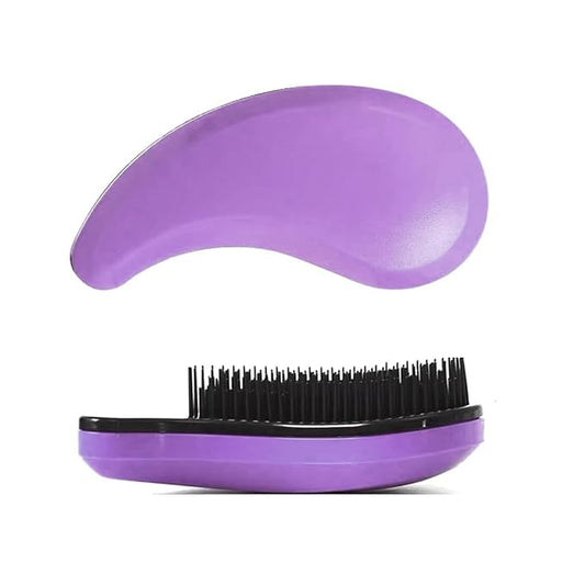 Puppy Brush for Small Dogs - Soft Dog Brush - Perfect Yorkie, Shih Tzu, Maltipoo & Maltese Grooming - Gentle Dog Hair Remover Brush for Easy Pet Hair Removal & Grooming at Home (Light Purple)