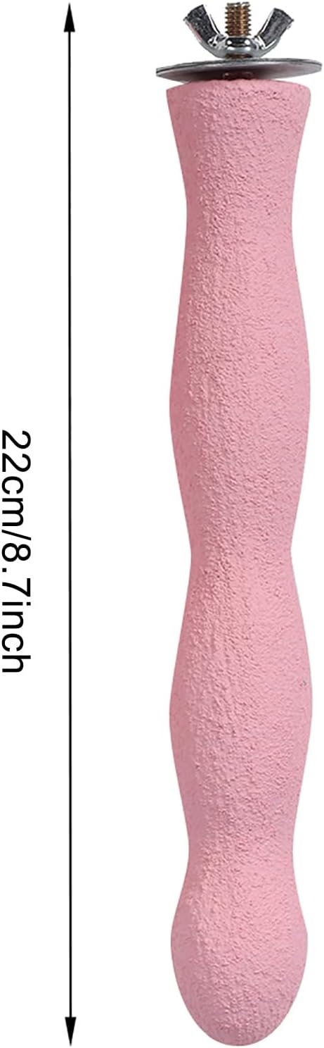 Bird Perch, Parrot Perches for Cage, Bird Buddy Grinding Bar Extender for Parakeet African Grey Cockatoo Budgies Cockatiel