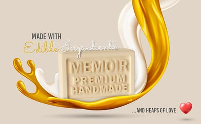 Memoir Pubble Soap  Natural Pet Shampoo Bar for Irritated, Itchy, Dry & Sensitive Skin | Manuka Honey & Goat Milk from New Zealand | Great for Puppy, Kitten and Small Animals | 4.5oz | Dogs & Cats