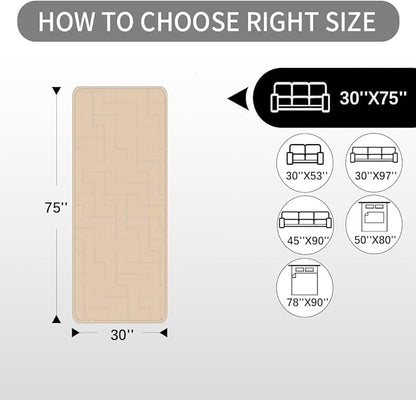 fuguitex Waterproof Dog Bed Cover Couch Cover for Pet Anti-Slip Cat Mat Pet Pad Blanket for Sofa Chair Recliner Bed Furniture Protrctor