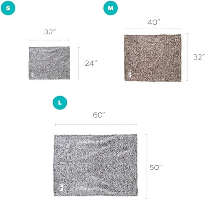 Pet Parents Premium Pet Blanket, Water Resistant Dog Blanket & Cat Blanket, Perfect for Crates, Calming, Large, Medium, Small Dogs, & Puppy Blanket Color: Chocolate Size: 32x40