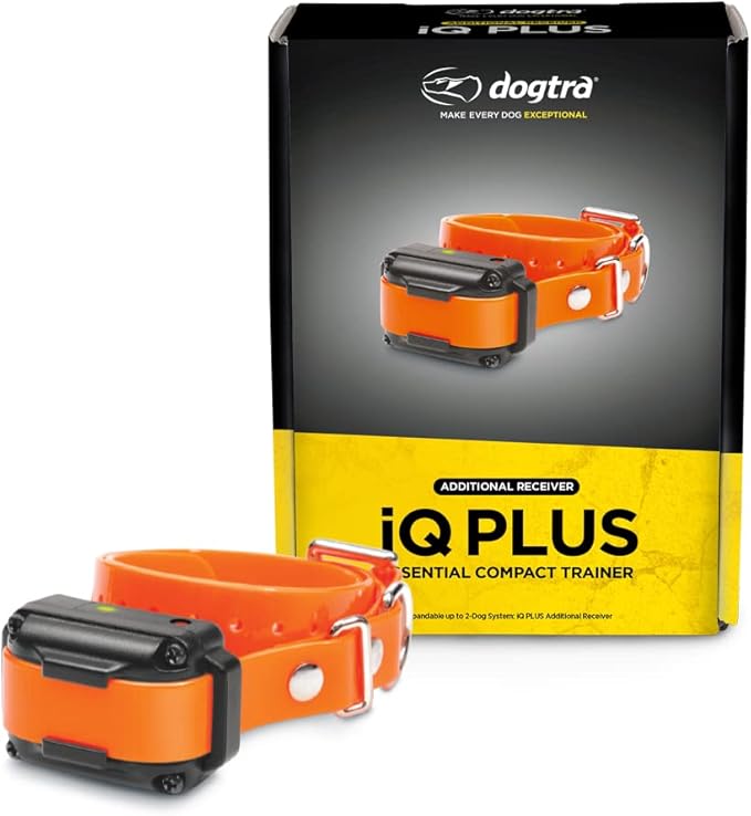 Dogtra iQ Plus Additional Receiver Rechargeable Waterproof 400-Yard Remote Dog Training E-Collar