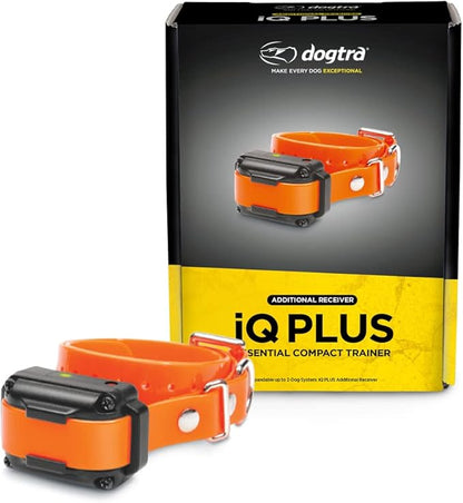 Dogtra iQ Plus Additional Receiver Rechargeable Waterproof 400-Yard Remote Dog Training E-Collar
