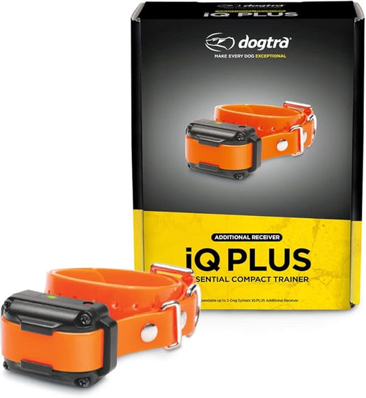 Dogtra iQ Plus Additional Receiver Rechargeable Waterproof 400-Yard Remote Dog Training E-Collar