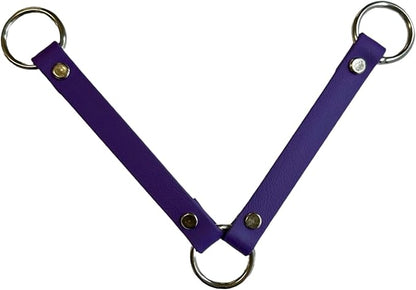 SparkDog Collars Dog Crate Fan Hanger, HotDawg Utility Strap, BioThane Ryobi P3320 Fan Hanger for Ruffland Dog Kennel, Bucket Holder Utility Strap - Made in The USA (Purple)