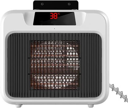 600W Dog House Heater,Anti-Bite Cord Heated Dog House,Wall-Mounted Dog Heater,Outdoor Dog Heater Keep Your Pet Warm and Happy UL Tested for Safety (white)