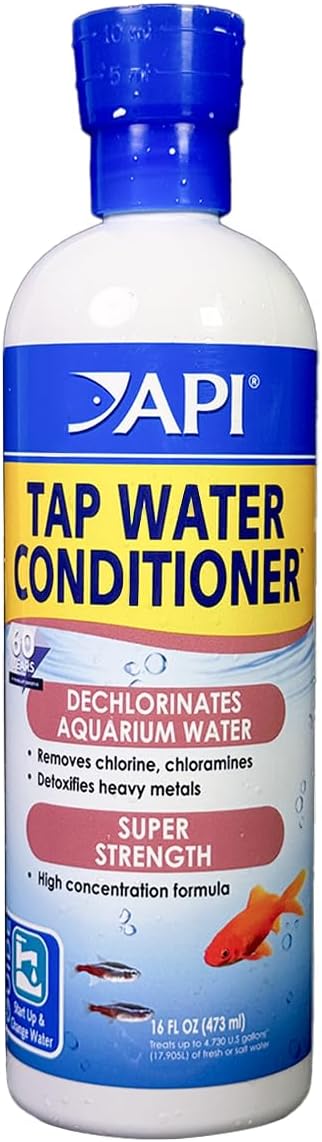API TAP WATER CONDITIONER Aquarium Water Conditioner 16-Ounce Bottle